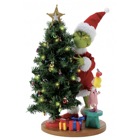 Possible Dreams By D56 - Fixing The Light (Grinch Figurine)