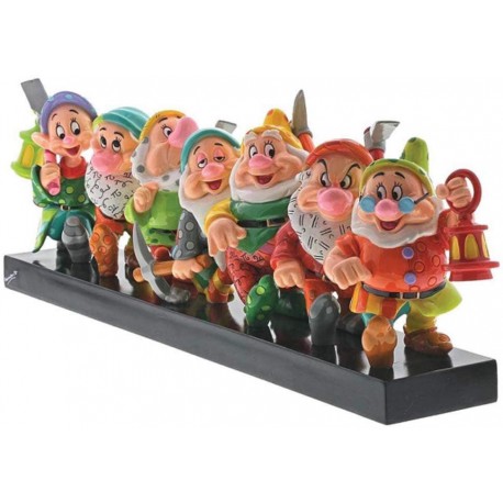 Disney Britto - Seven Dwarfs Figurine