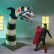 NECA Beetlejuice Beetlejuice Action Figure 2 Pack Ultimate "Matador" Beetlejuice and Sandworm 18 cm