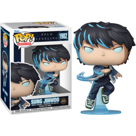 Funko Pop 1982 Sung Jinwoo (Chase), Solo Leveling