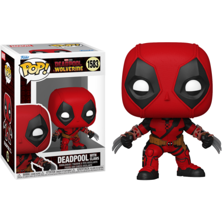 Funko Pop 1583 Deadpool with Claws, Deadpool & Wolverine