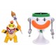 The Super Mario Galaxy Movie Action Figure Bowser Jr. with Clown Car 13 cm