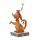 Jim Shore - Max With Bell On Tail Figurine - The Grinch