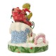 Jim Shore - The Grinch On Small Sled Figurine - The Grinch