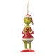 Jim Shore - The Grinch With Heart Hands Hanging Ornament