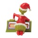 Jim Shore - The Grinch With Rotating Sign - The Grinch
