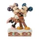 Disney Traditions - Mickey And Minnie Gingerbread Figurine