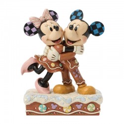Disney Traditions - Mickey And Minnie Gingerbread Figurine