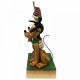 Disney Traditions - A Banner Day (Mickey and Pluto Patriotic Figurine)