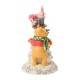 Disney Traditions - Pooh And Friends Hugging Snowman Figurine