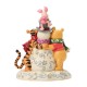 Disney Traditions - Pooh And Friends Hugging Snowman Figurine