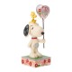 Pre-Order - Snoopy Heart Balloon Figurine - Peanuts By Jim Shore
