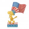 Pre-Order - Patriotic Woodstock Figurine - Peanuts By Jim Shore