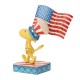 Pre-Order - Patriotic Woodstock Figurine - Peanuts By Jim Shore