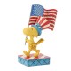 Pre-Order - Patriotic Woodstock Figurine - Peanuts By Jim Shore