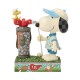 Pre-Order - Snoopy Golfing Figurine - Peanuts By Jim Shore