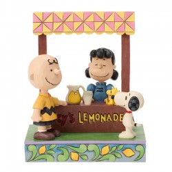 Pre-Order - Lucy Lemonade Stand Figurine - Peanuts By Jim Shore