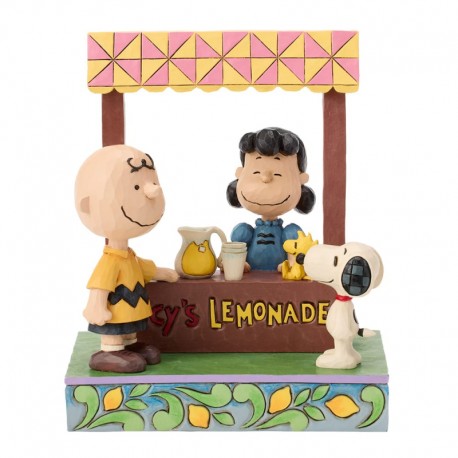 Pre-Order - Lucy Lemonade Stand Figurine - Peanuts By Jim Shore