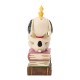 Pre-Order - Snoopy Stacked Books Figurine - Peanuts By Jim Shore