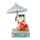 Pre-Order - Snoopy At Beach Figurine - Peanuts By Jim Shore