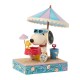 Pre-Order - Snoopy At Beach Figurine - Peanuts By Jim Shore