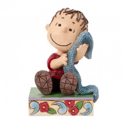 Pre-Order - Linus With Blanket Figurine - Peanuts By Jim Shore