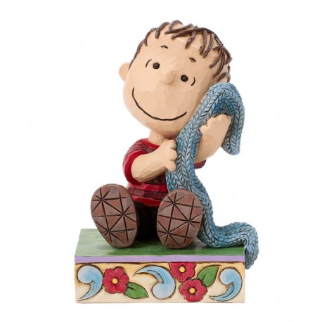 Pre-Order - Linus With Blanket Figurine - Peanuts By Jim Shore