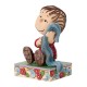 Pre-Order - Linus With Blanket Figurine - Peanuts By Jim Shore