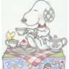Pre-Order - Snoopy Tea And Sweets Figurine - Peanuts By Jim Shore