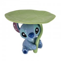 Pre-Order - Stitch Lily Pad Trinket Tray Figurine By Disney Showcase