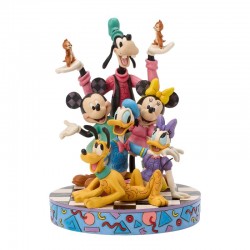 Pre-Order - 90s Retro Mickey And Friends Figurine By Disney Traditions