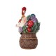Pre-Order - Pua And Hei Hei Flower Basket Figurine By Disney Traditions