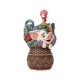 Pre-Order - Pua And Hei Hei Flower Basket Figurine By Disney Traditions