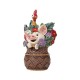 Pre-Order - Pua And Hei Hei Flower Basket Figurine By Disney Traditions