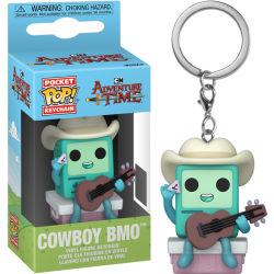 Adventure Time - Cowboy BMO with Guitar Pocket Pop! Keychain