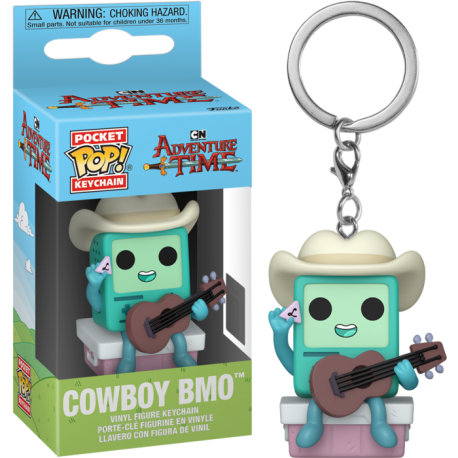 Adventure Time - Cowboy BMO with Guitar Pocket Pop! Keychain