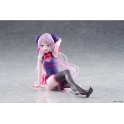 Overlord Desktop Cute PVC Statue Shalltear Chinese Dress Ver. 13 cm