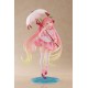 Hatsune Miku AMP PVC Statue Newley Written Sakura Miku Sakura Dress Ver. 21 cm