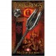 The Lord Of The Rings - The Mace Of Sauron And Ring Red Eye Edition With War Banner