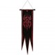 The Lord Of The Rings - The Mace Of Sauron And Ring Red Eye Edition With War Banner