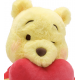 Disney Japan Winnie the Pooh with Heart Knuffel - 22.5cm