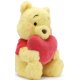 Disney Japan Winnie the Pooh with Heart Knuffel - 22.5cm