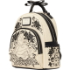Loungefly Alice in Wonderland - Embroidered Floral 10" Faux Leather Mini Backpack