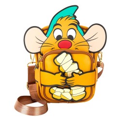 Loungefly Cinderella (1950) - 75th Anniversary Gus 8" Faux Leather Crossbuddies Bag