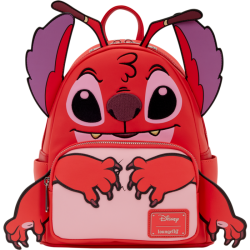 Loungefly Lilo & Stitch - Leroy Cosplay 10" Faux Leather Mini Backpack