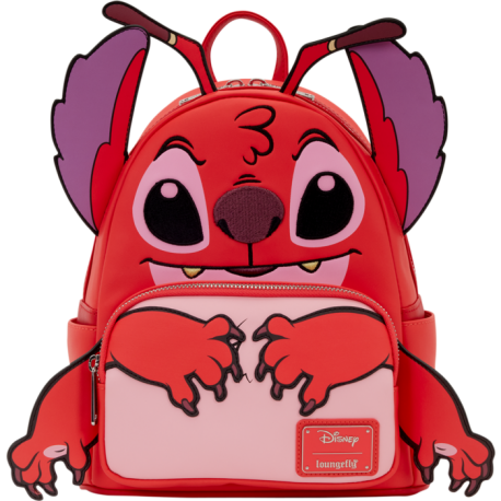 Loungefly Lilo & Stitch - Leroy Cosplay 10" Faux Leather Mini Backpack