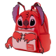 Loungefly Lilo & Stitch - Leroy Cosplay 10" Faux Leather Mini Backpack
