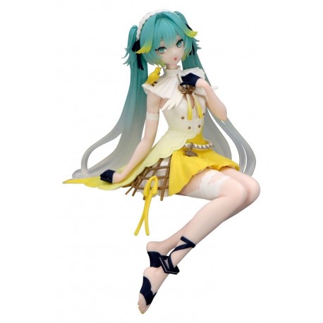 Hatsune Miku Noodle Stopper PVC Statue Canary Bird Exclusive 14 cm