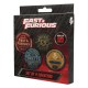 Fast & Furious Onderzetters 4-Pack Vintage Style