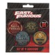Fast & Furious Onderzetters 4-Pack Vintage Style